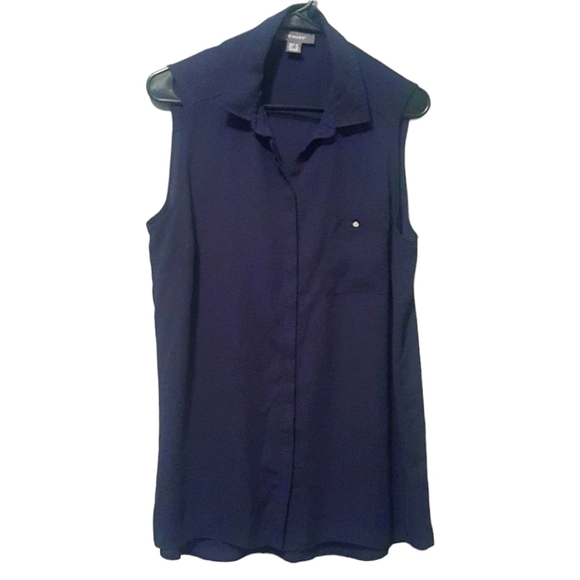PRIMARK Sleeveless Button Down Top Sz 10 - Picture 1 of 7